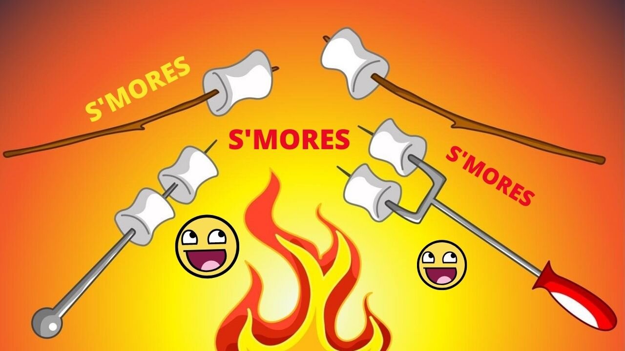 Try Not To Laugh - How To Make S'mores