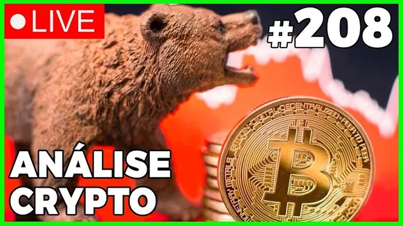 BITCOIN 20K?? MAIS QUEDA VINDO?? ANÁLISE CRYPTO #208 - #bitcoin #eth #criptomoedasaovivo