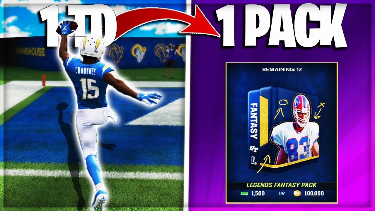 I Open 1 Pack EVERY Touchdown I Score! | Madden 23 Ultimate Team Gameplay Series