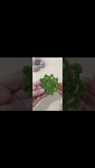 How To Make A Crochet Motif #shorts