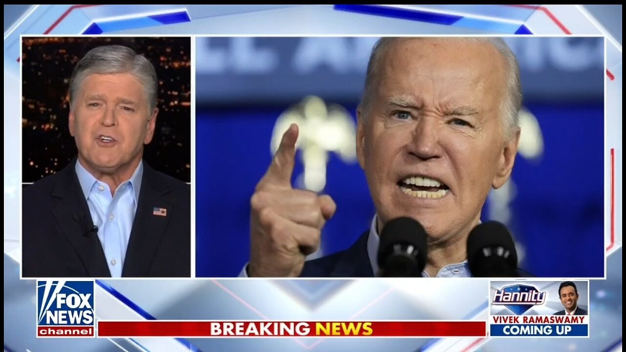 Hannity: Jacked Up Joe Will Return At The Debate