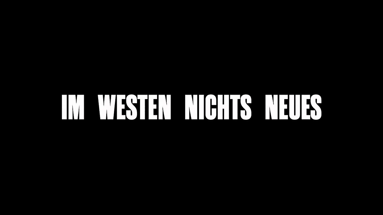 All Quiet on the Western Front
