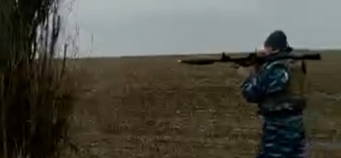 Ukrainian Battlefield with RPG and music