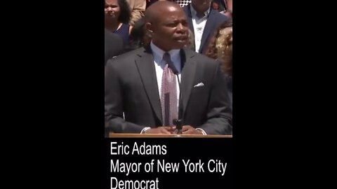 Nanny Eric Adams is a criminal punk. Lock nanny adams up