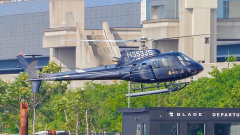 Luxurious Helicopters Landing & Takeoff in NYC | West 30th Street Heliport