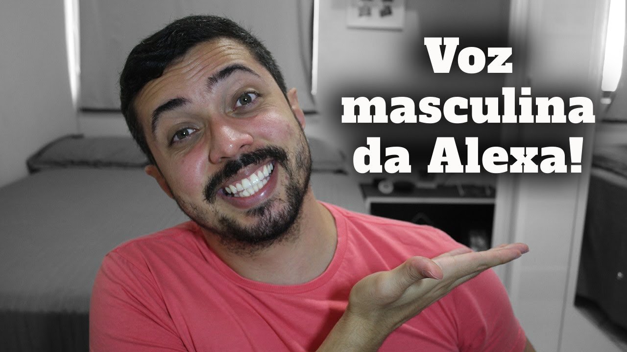 Testando a voz masculina da Alexa - Ziggy