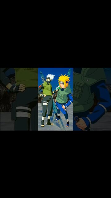 WHO IS STRONGEST?? Minato VS Kakashi.#shorts