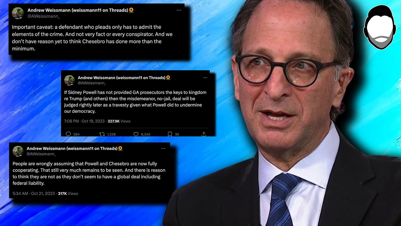 Weissmann Agrees: Fani Pleas Are NOT What They Say