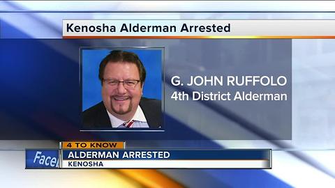 FB: Kenosha Alderman Ruffolo arrested, awaiting charges