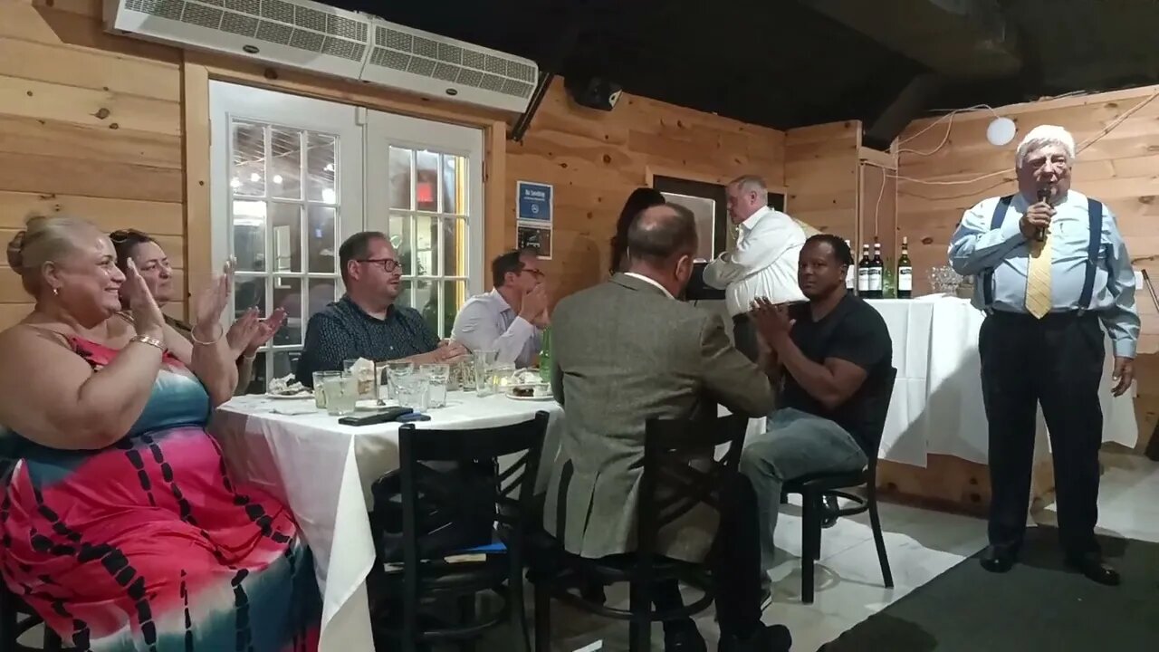 Frank Seddio The Jaime Williams Re-election fundraiser Inside Nick's Lobster Brooklyn 9/7/23