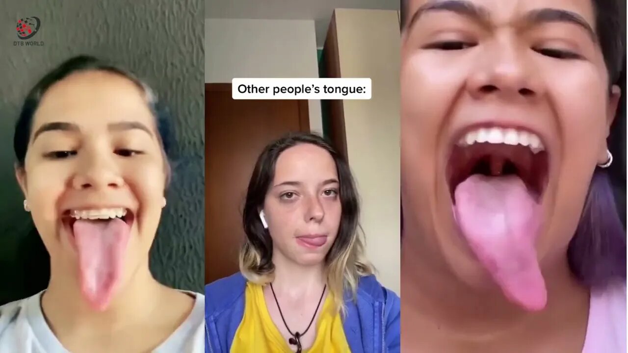 Long Tongue Challenge - Long Tongue