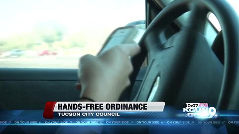 Tucson City Council makes changes to hands-free ordinance