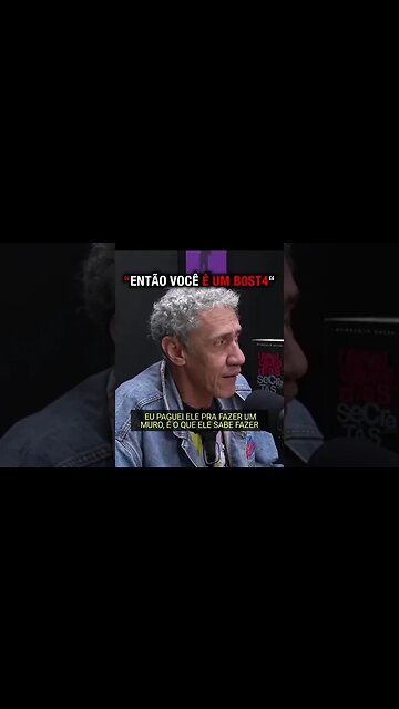 "ENTÃO VOCÊ É UM B0STA" com Márcio Américo | Planeta Podcast #shorts