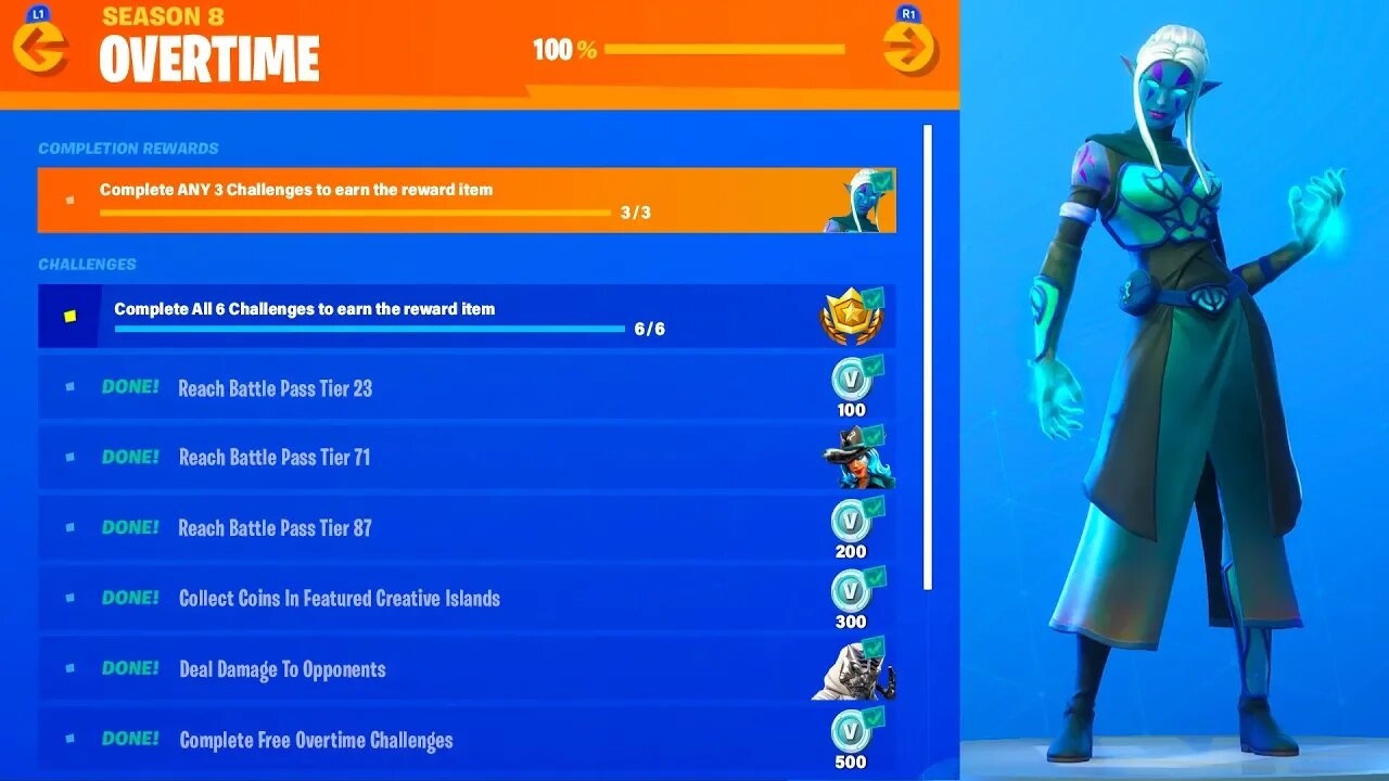 The New *FREE* OVERTIME Challenges In Fortnite!...