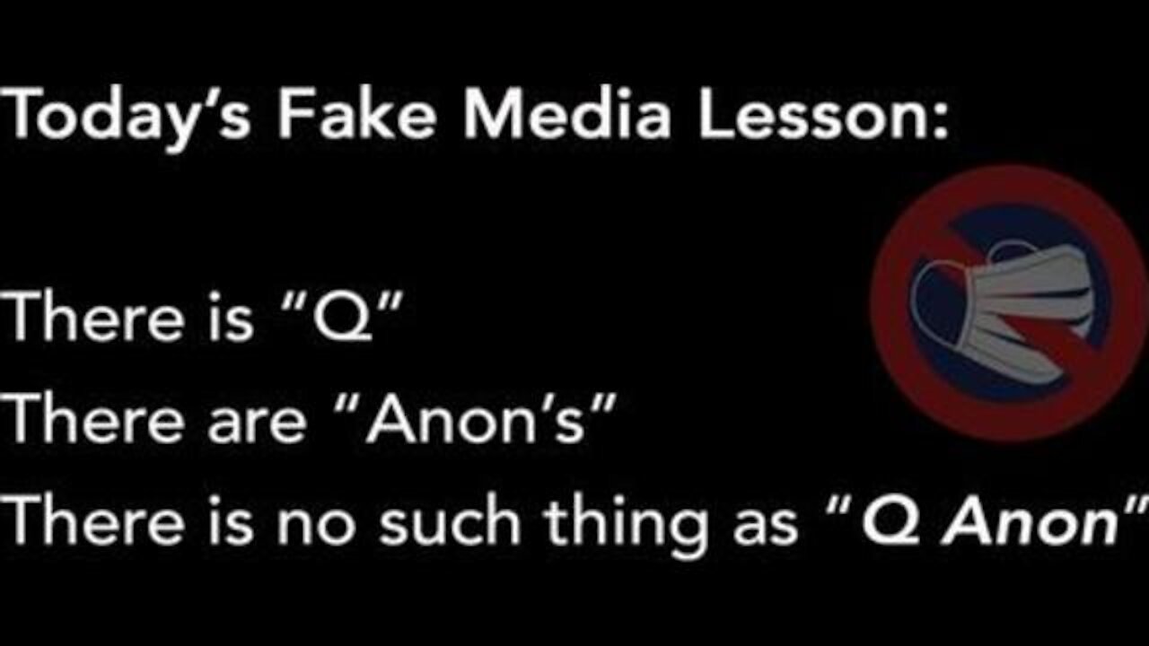 The Mainstream Media Sheepherders: "Q-Anon", Nothing to See Here