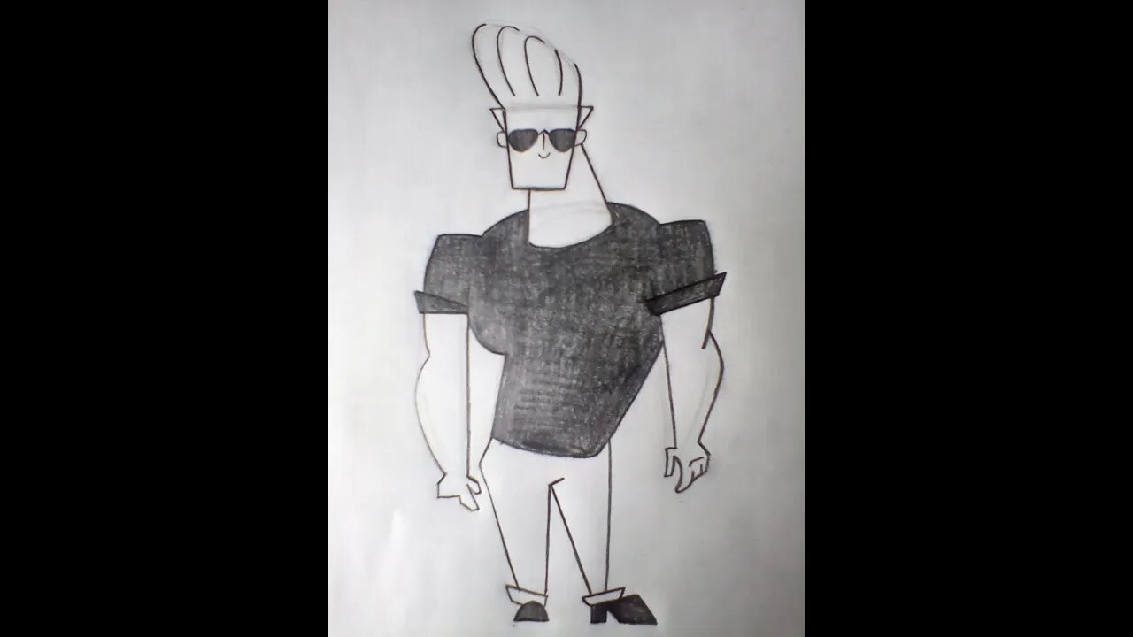 How to Draw Johnny Bravo