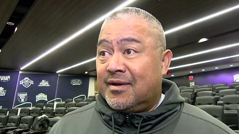 Kansas State Football | Mike Tuiasosopo Interview | October 30, 2019