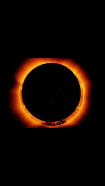 Footage captures start of partial annular eclipse in Nairobi