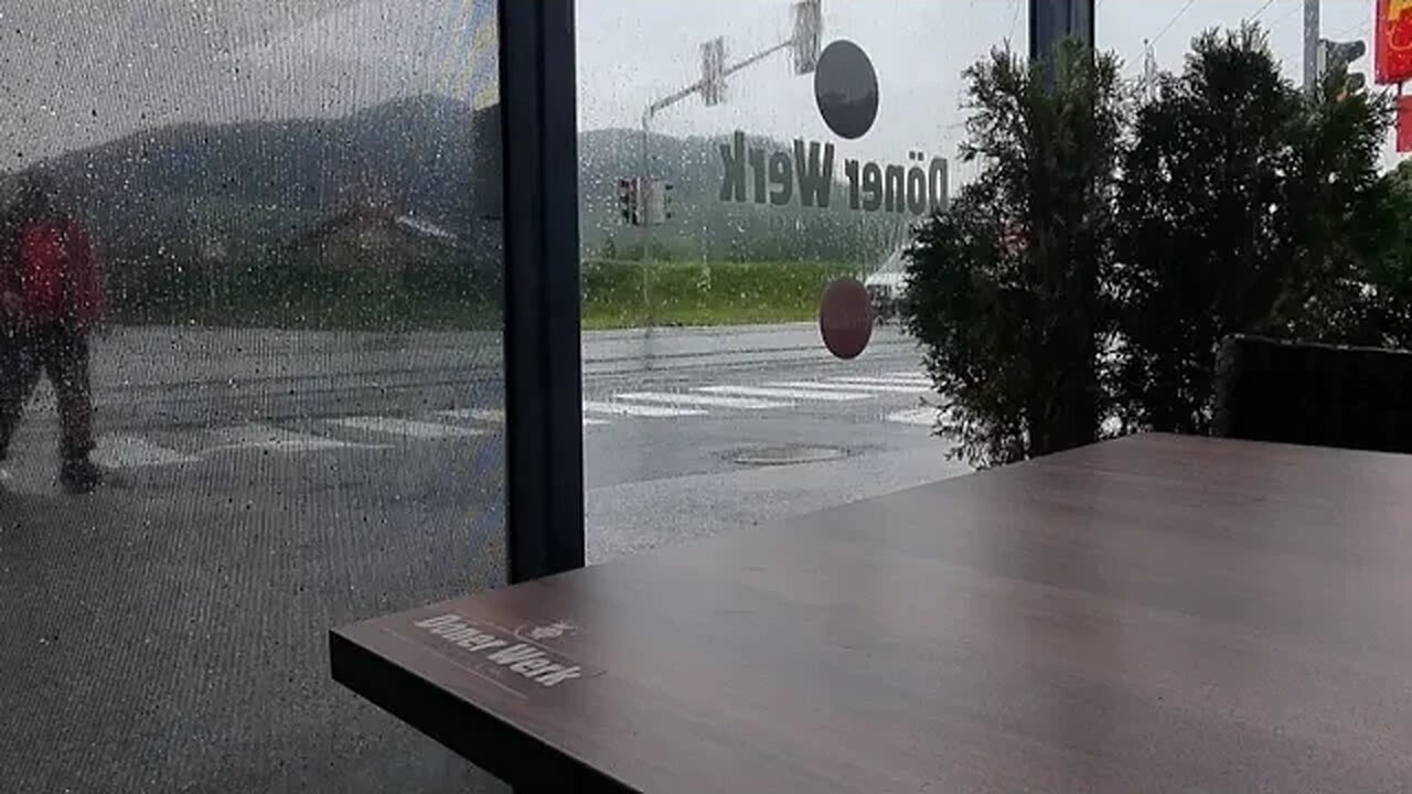 LIVE Driving in the rain in Austria Europe