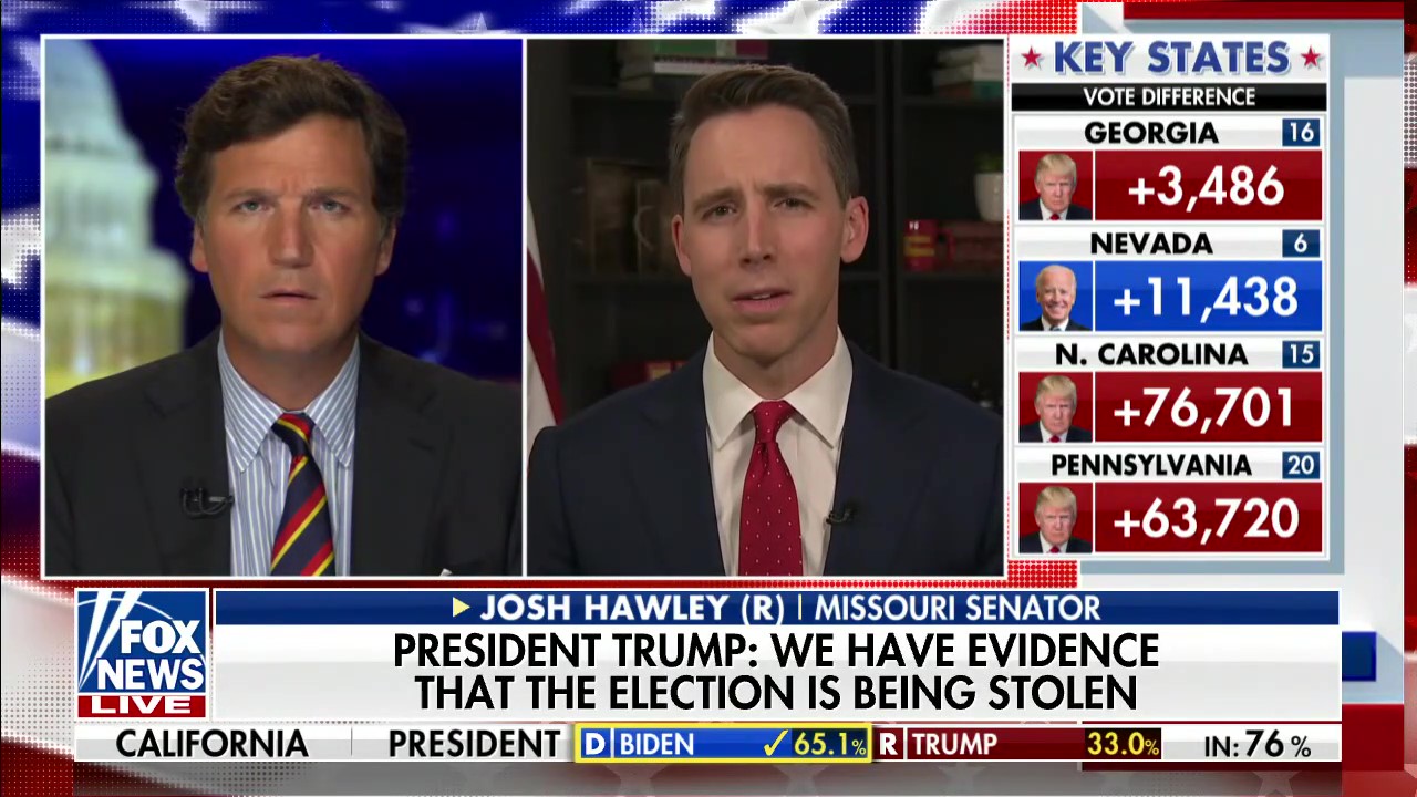 Tucker Carlson Tonight ~ Full Show ~ 5th November 2020.