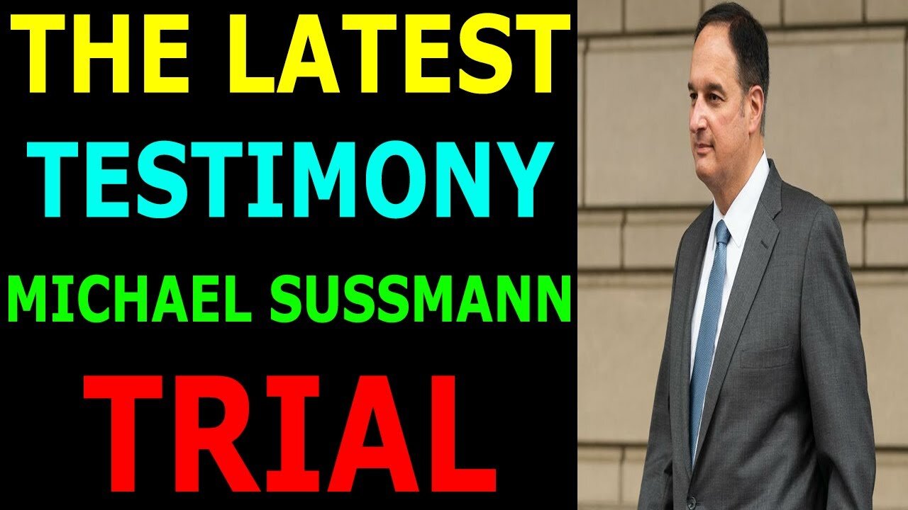 JUSTICE COMING! THE LATEST TESTIMONY MICHAEL SUSSMANN TRIAL