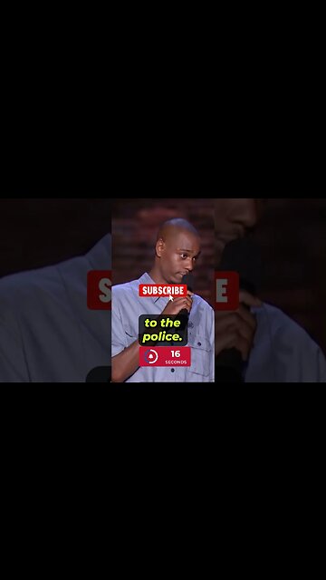 Dave Chappelle: Everybody in the USA needs this for safety!! #shorts #davechappelle #comedy #wisdom