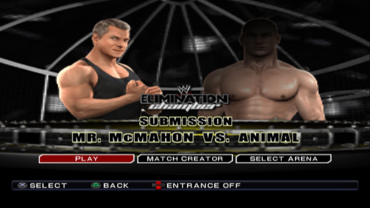 WWE SmackDown vs. Raw 2011 Mr. McMahon vs Animal