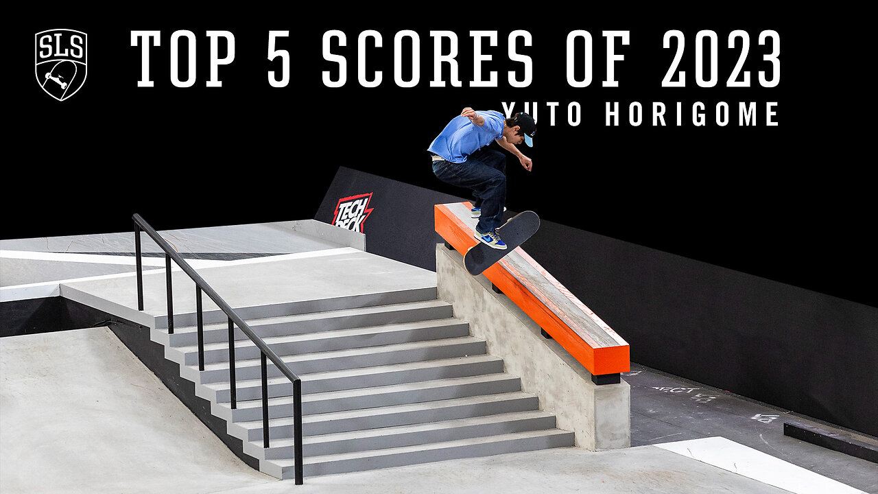 Yuto Horigome's Top 5 SLS Scores of 2023