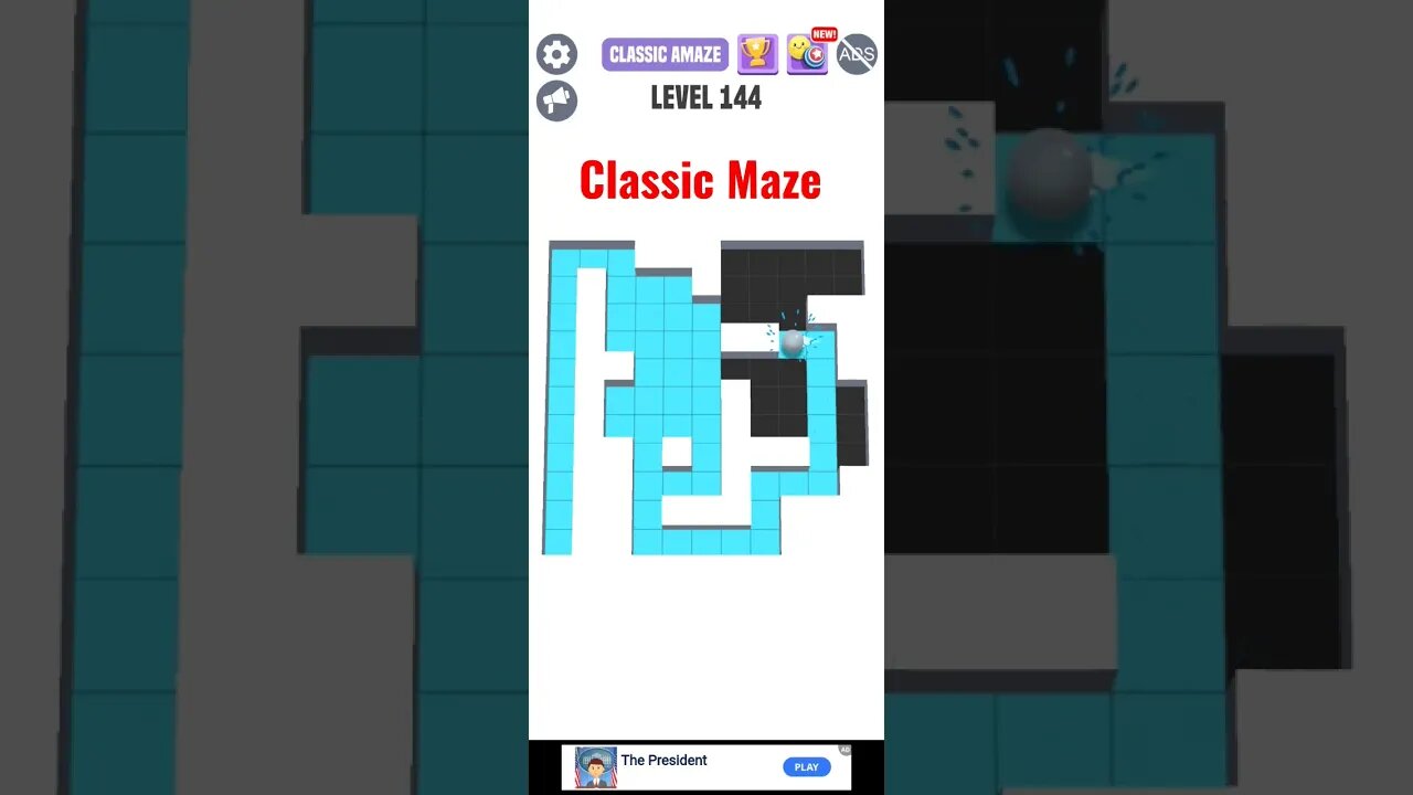 Classic Maze Level 144. #shorts