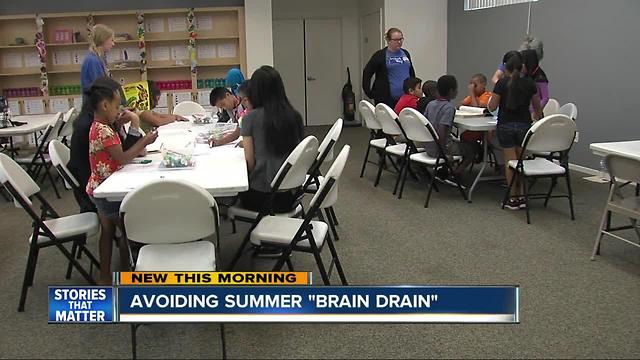 Helping kids avoid the summer 'brain drain' before they head back to school