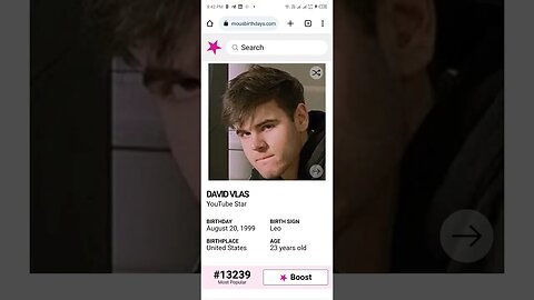 HAPPY 23 BIRTHDAY DAVID VLAS