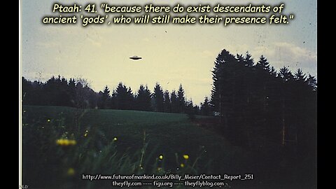Billy Meier UFO Contact Reports - God Goddess