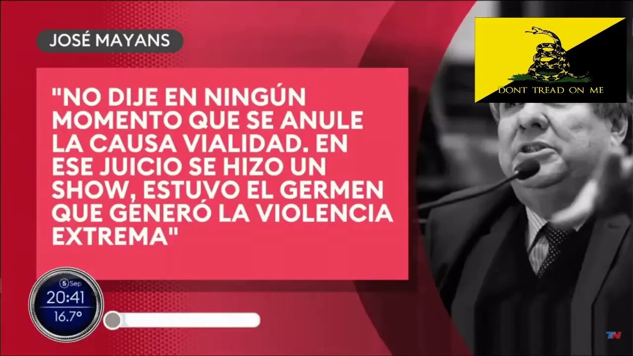 2022 09 05 José Espert 'Que CFK enfrente el juicio que tenga que enfrentar! ' Diego Sehinkman