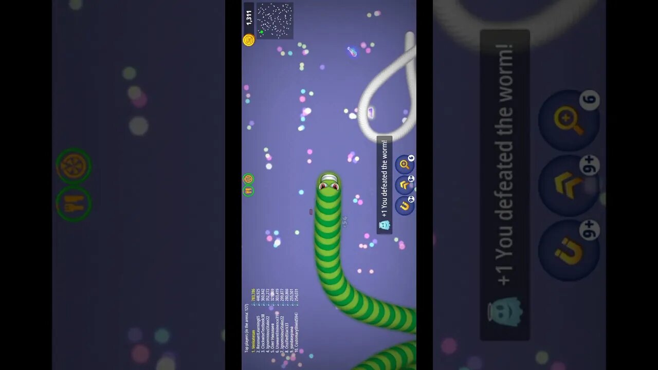 Shorts CASUAL AZUR GAMES Worms Zone .io - Hungry Snake 65-400