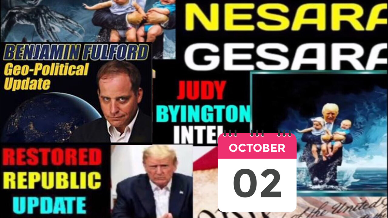 Judy Byington. Restored Republic via a GCR 10/2/24 > Benjamin Fulford Great - Trump Return