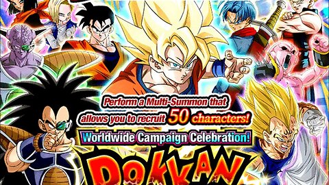 Dokkan Global Worldwide Celebration Ticket Summons