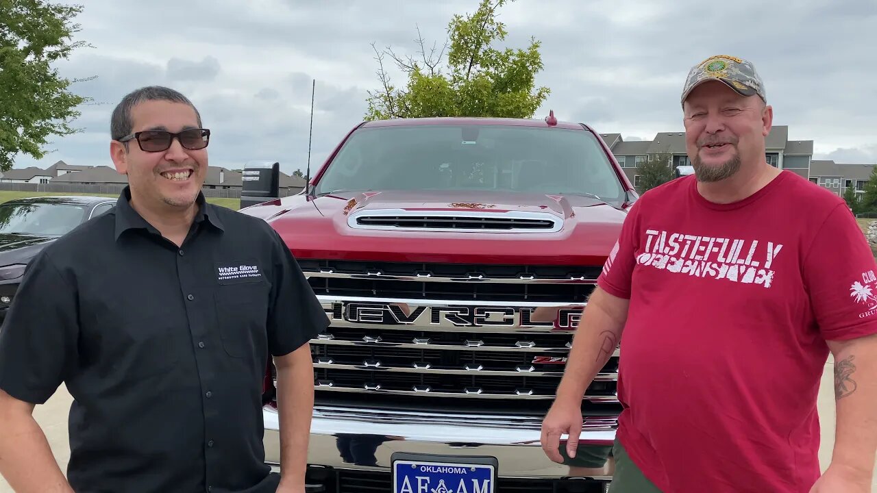 Tulsa Auto Wraps | White Glove Auto | Chevy Truck