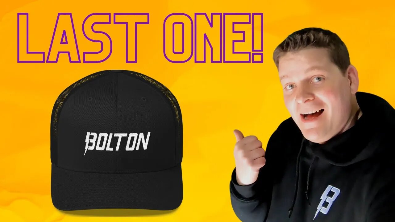 Last Bolton Ebikes Trucker CAP!