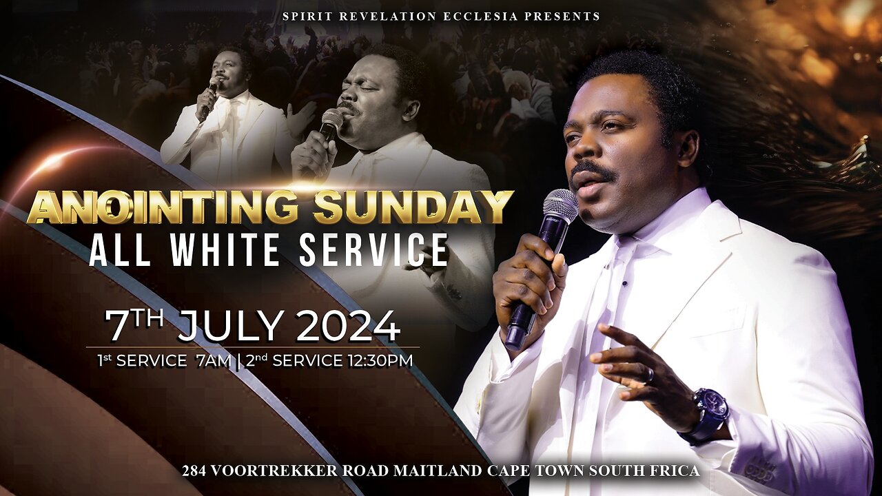 Anointing Service | All-White Sunday with The Bondservant of Christ John