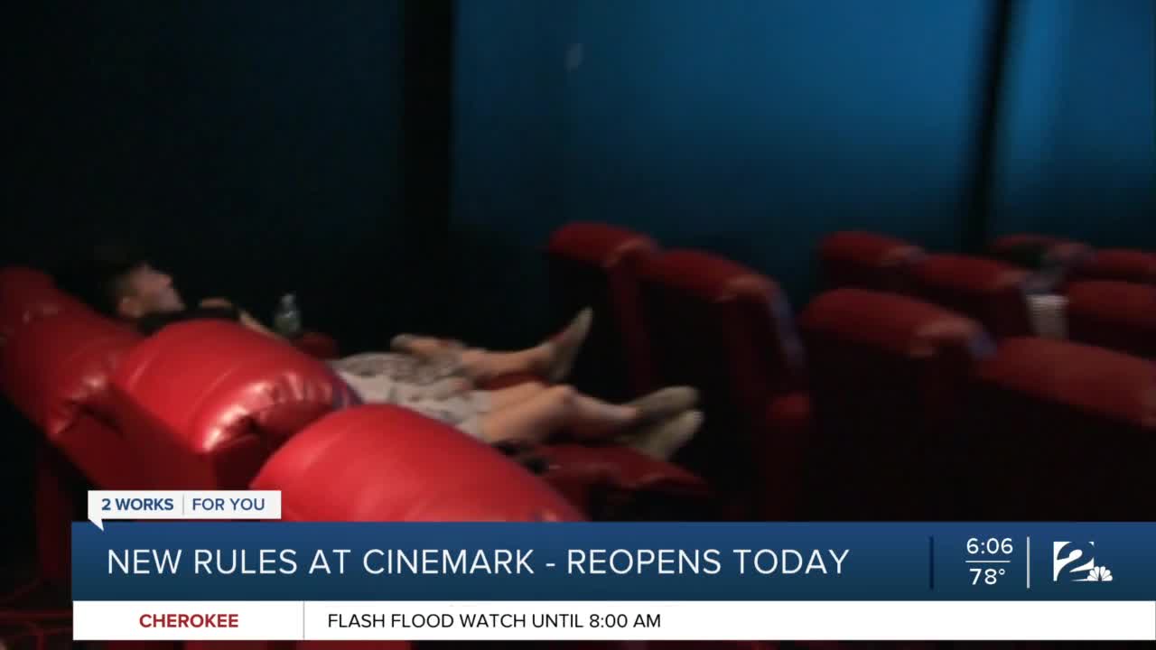 New Rules at Cinemark To Reopen safely