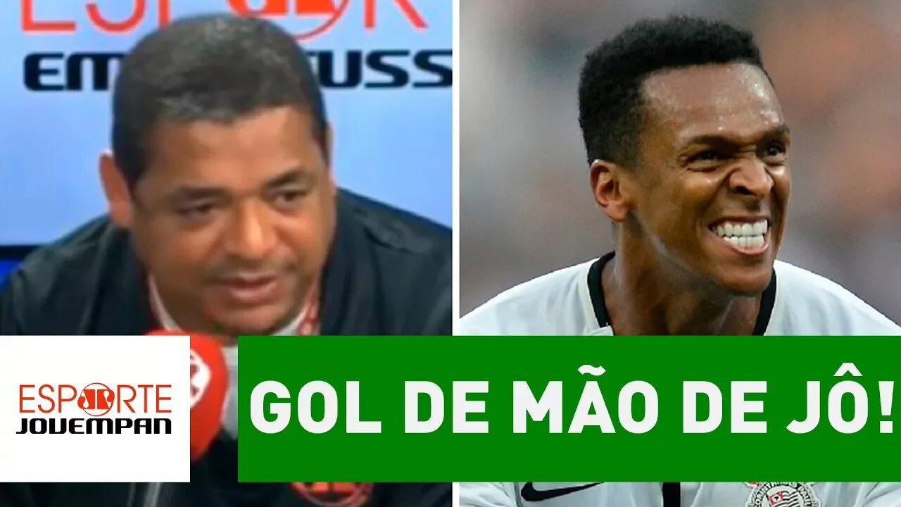 OLHA o que VAMPETA falou sobre o GOL DE MÃO de JÔ!