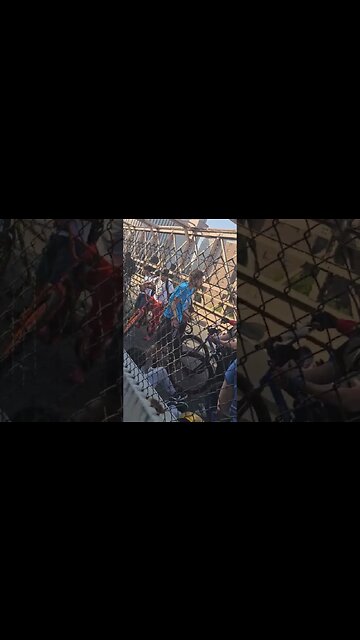 What happens when you ride your bicycle on the Brooklyn Bridge? #brooklyn