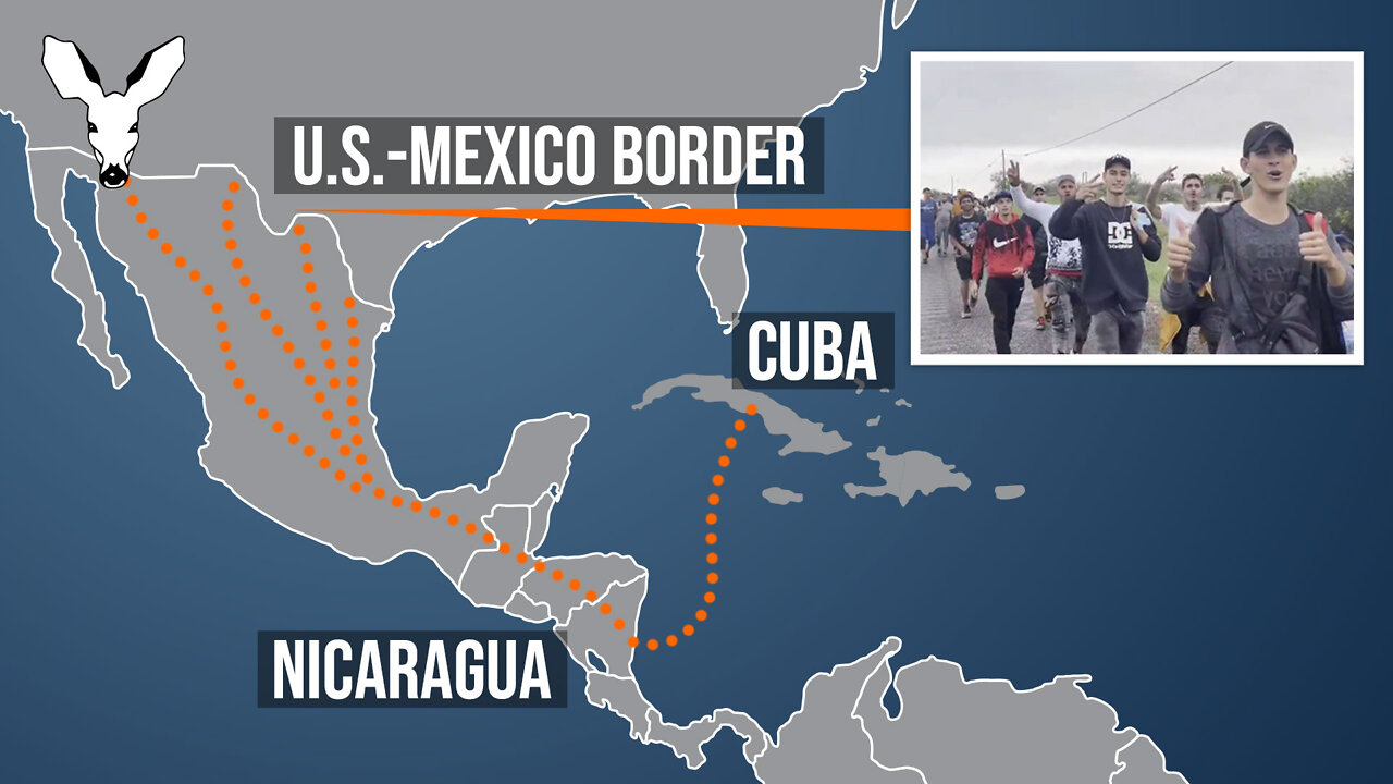 Cubans Travel To Nicaragua To Reach U.S. Illegally | VDARE Video Bulletin