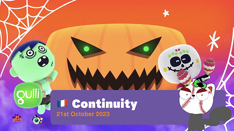 Gulli (France) - Continuity (21st October 2023)