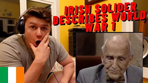 IRISH GUY REACTS TO IRISH SOLIDER DESCRIBES WORLD WAR 1 | GAY BYRNE, 1988