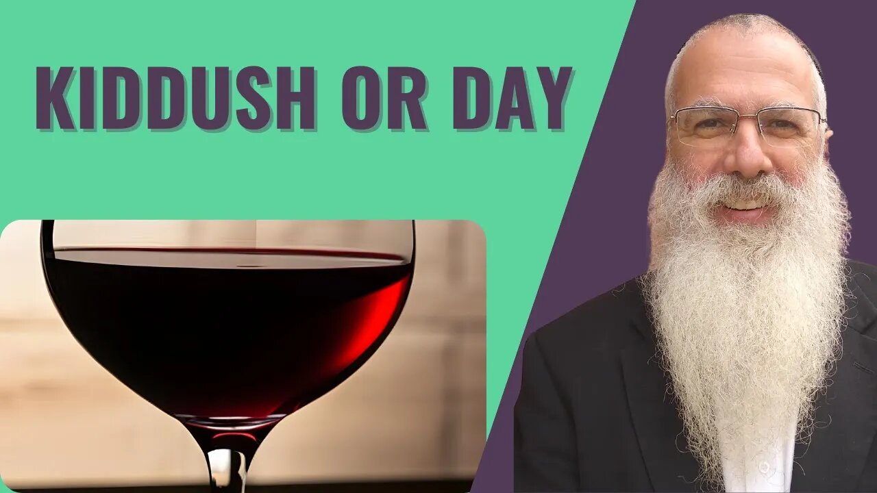 Mishna Pesachim Chapter 10 Mishnah 2. Kiddush or day