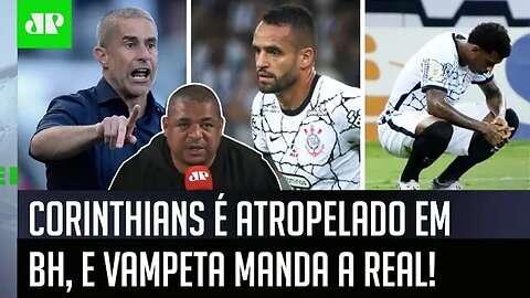 "Velho, esse time do Corinthians..." Vampeta MANDA A REAL após 3 a 0 do Atlético-MG!