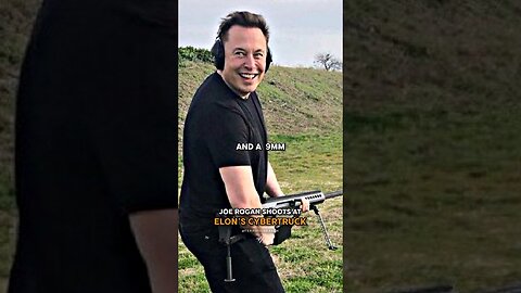 Joe Rogan SHOOTS at Elon Musk's Cybertruck 😳