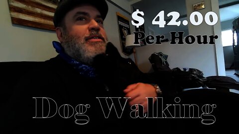 Make $42.00 per hour walking dogs