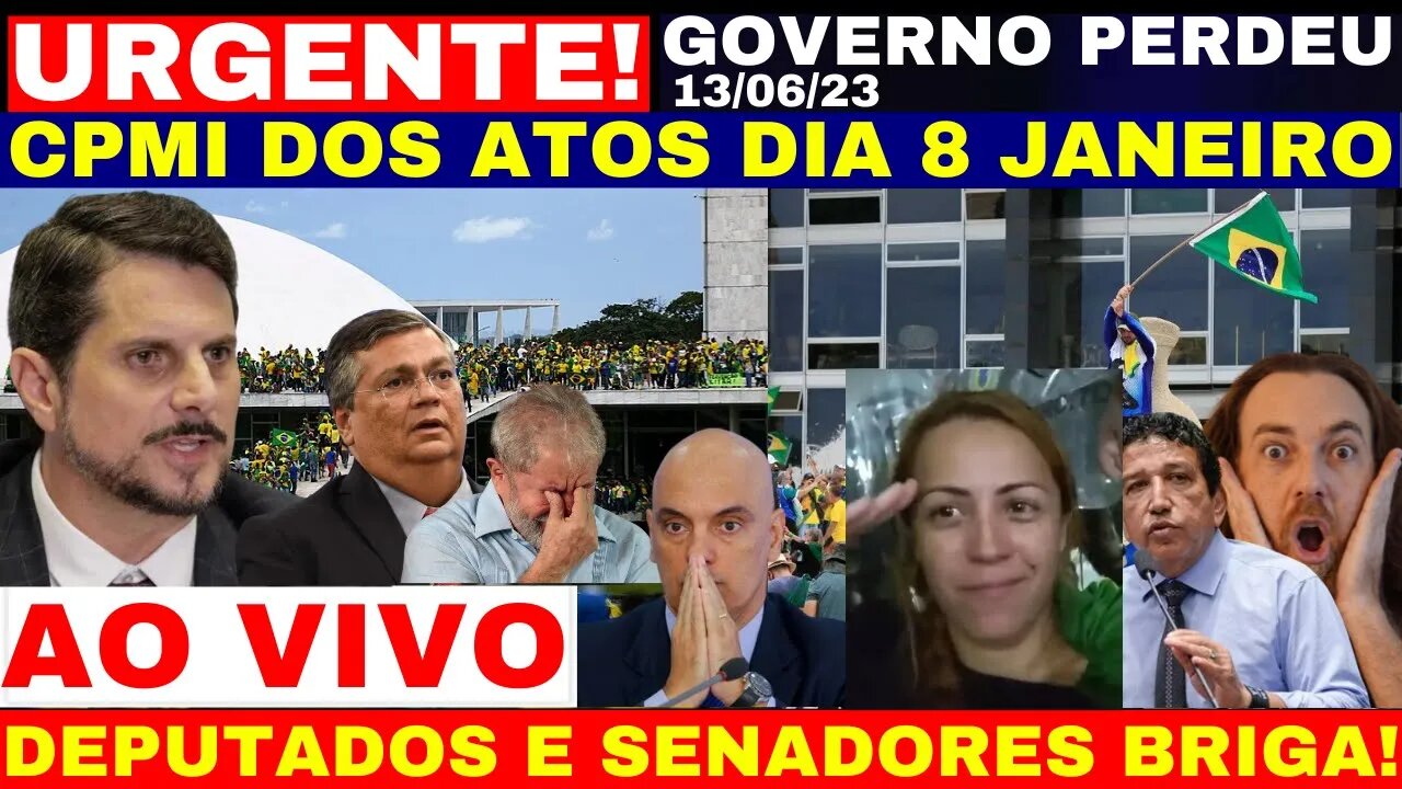 AO VIVO CPMI DOS ATOS 8 DE JANEIRO DEPUTADOS E SENADORES SE ENFRETAM PROVAS SÃO MOSTRADAS AGORA!